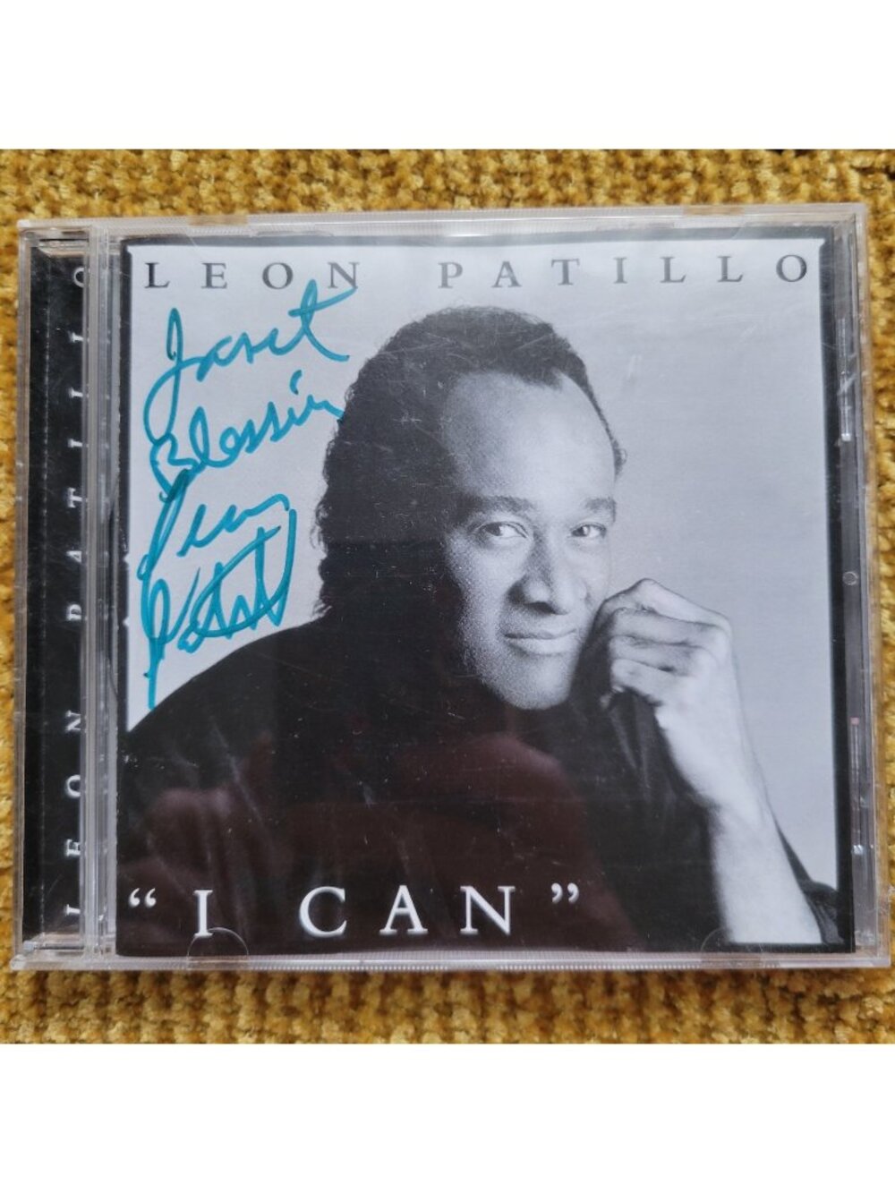 Leon Patillo CD I Can 1999 - SIGNED